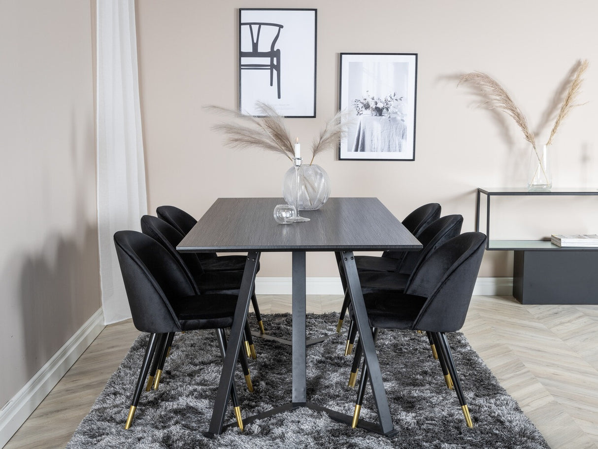 Conjunto de mesas y sillas para comedor 305534