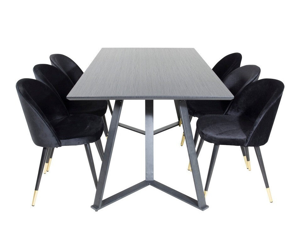 Conjunto de mesas y sillas para comedor 305534