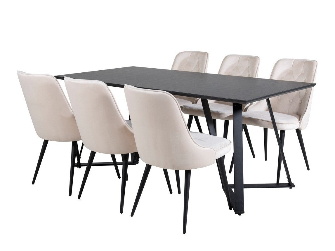 Conjunto de mesas y sillas para comedor 314604