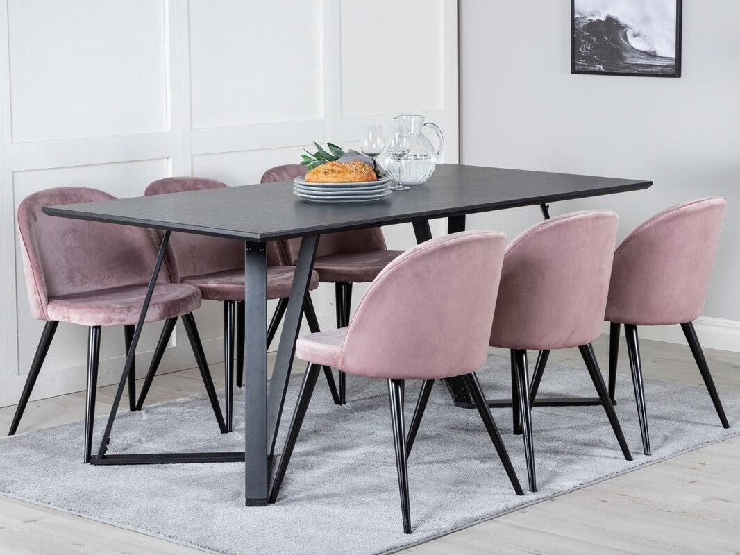 Conjunto de mesas y sillas para comedor 250513