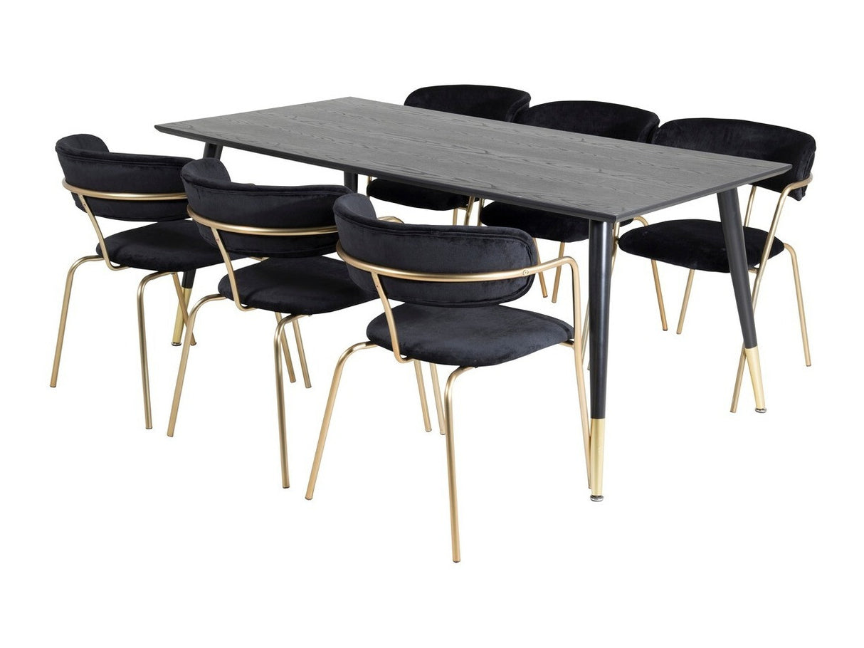 Conjunto de mesas y sillas para comedor 281165