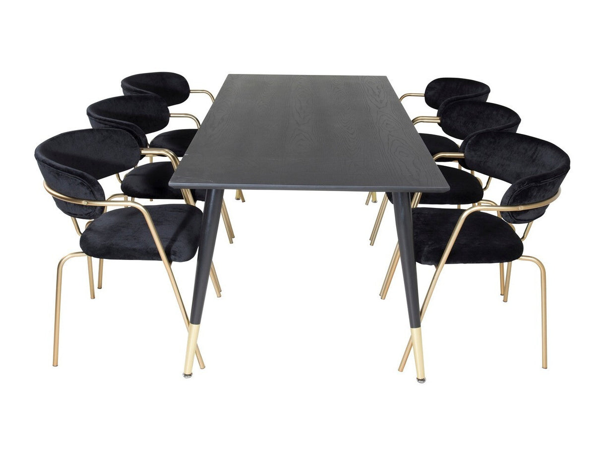 Conjunto de mesas y sillas para comedor 281165