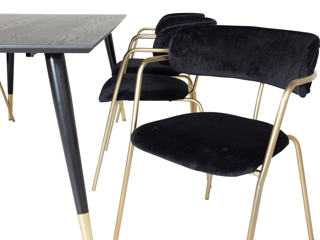 Conjunto de mesas y sillas para comedor 281165