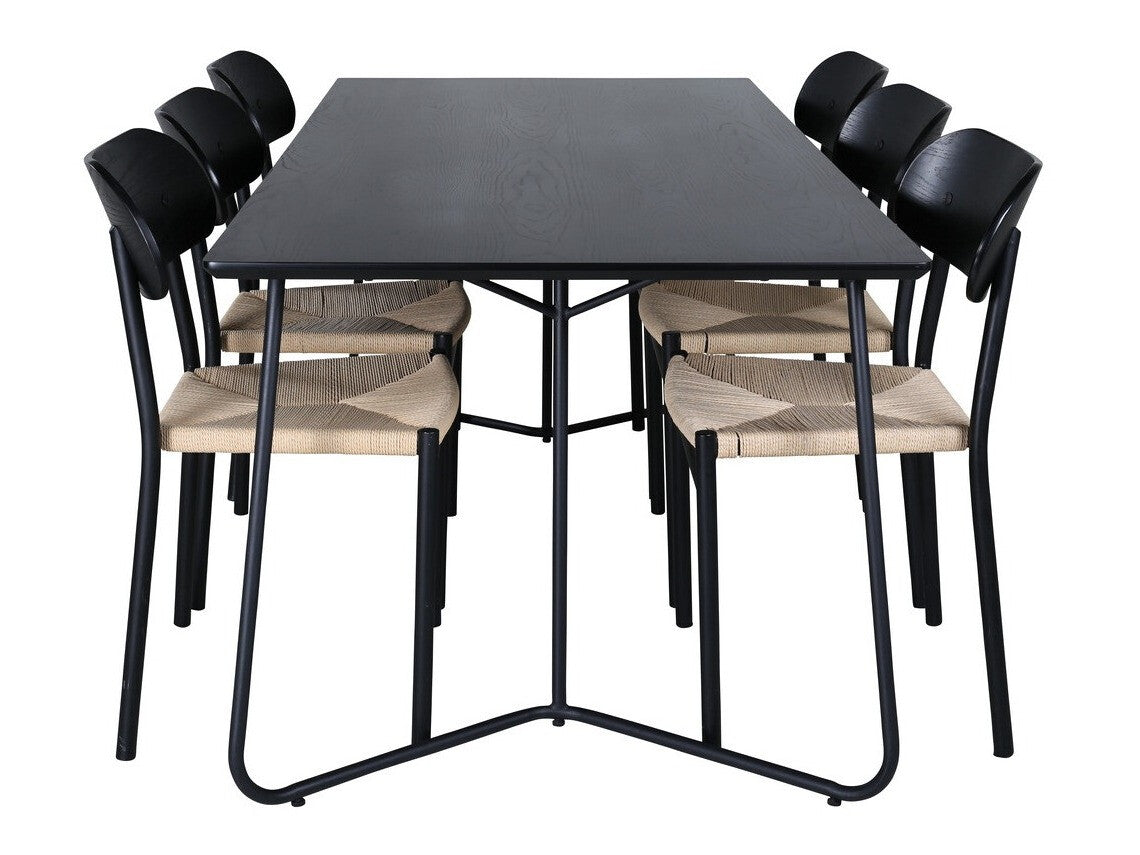 Conjunto de mesas y sillas para comedor 432423