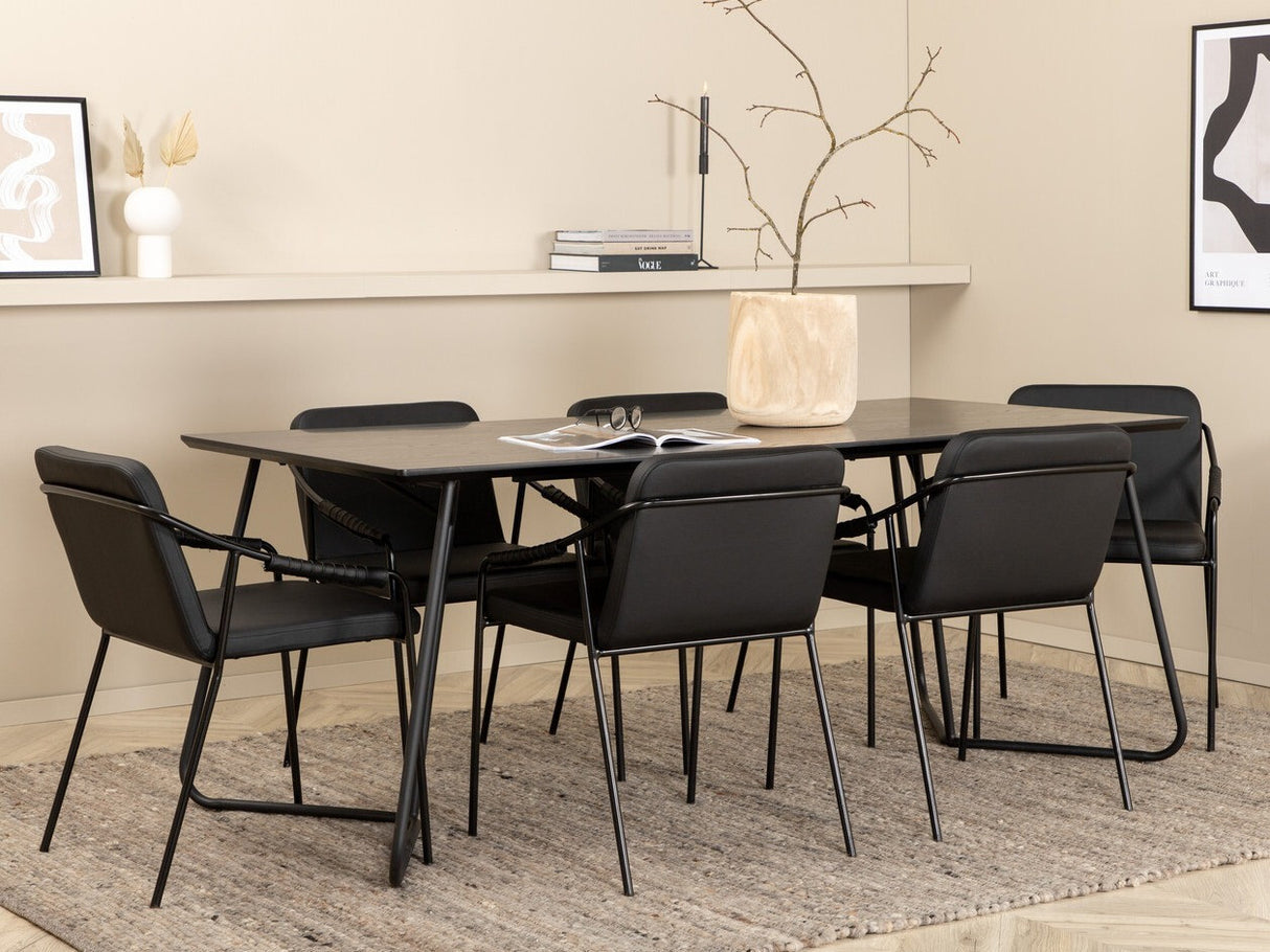 Conjunto de mesas y sillas para comedor 432462