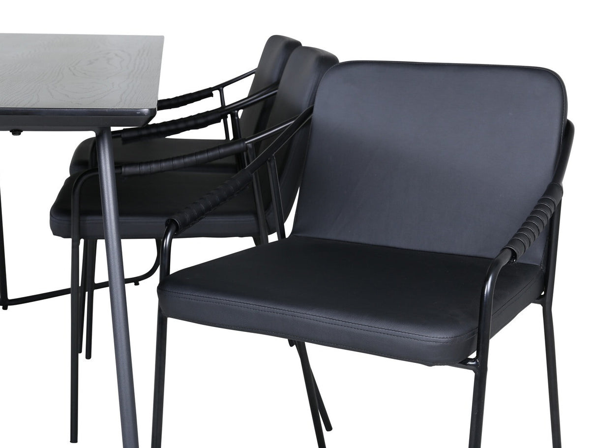 Conjunto de mesas y sillas para comedor 432462
