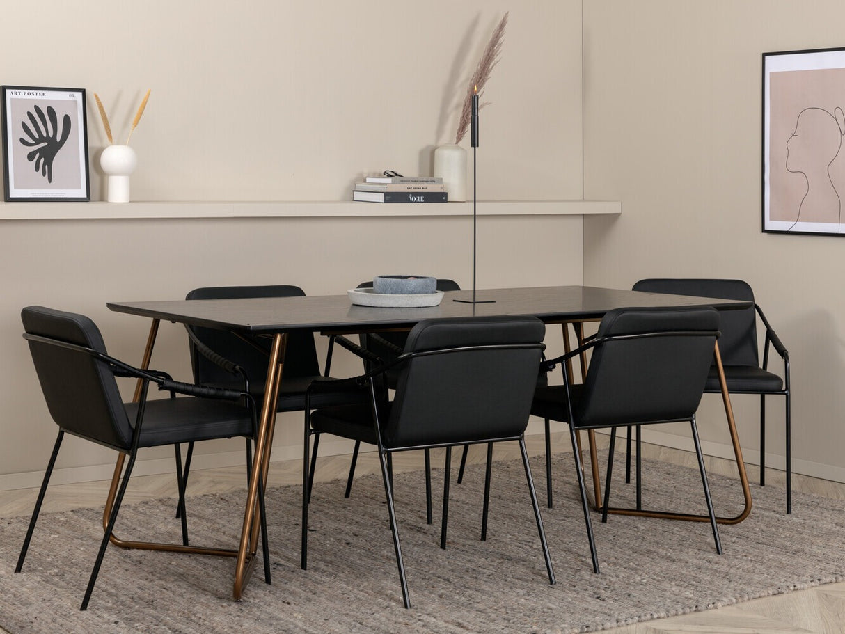 Conjunto de mesas y sillas para comedor 432462
