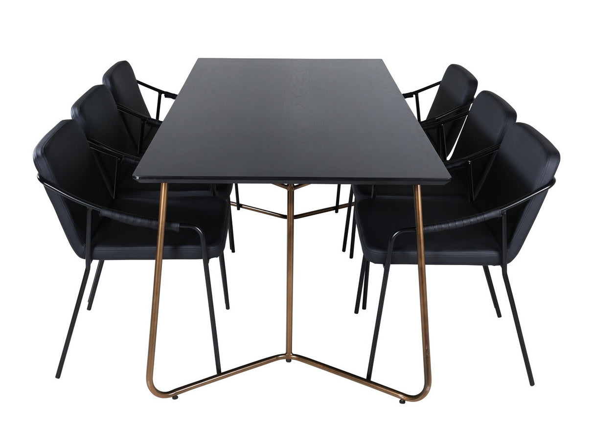 Conjunto de mesas y sillas para comedor 432462