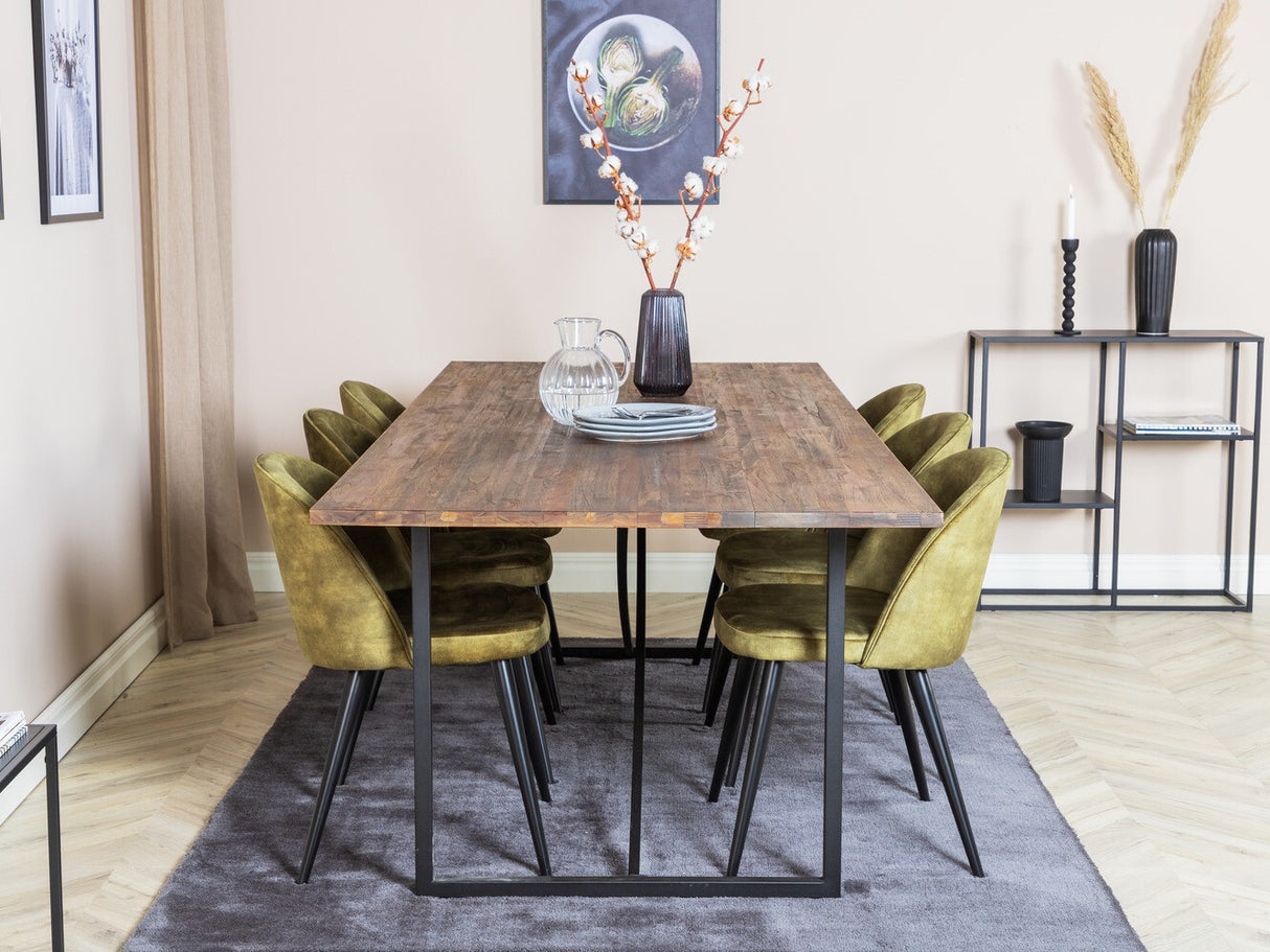 Conjunto de mesas y sillas para comedor 306293