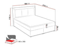 Cama continental Saliov