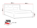 Cama Pomona 104