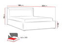 Cama Pomona 100