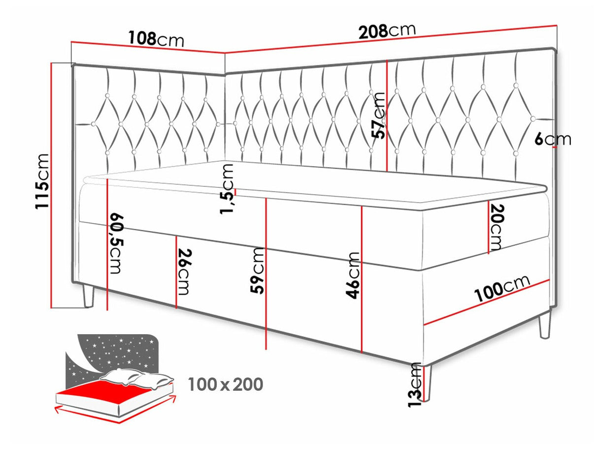 Cama continental 469942