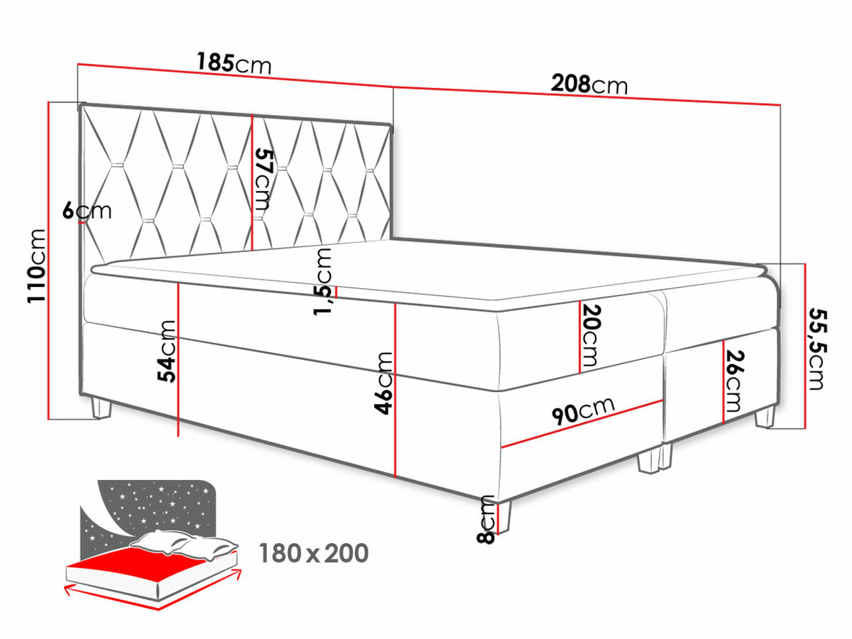 Cama continental 471325