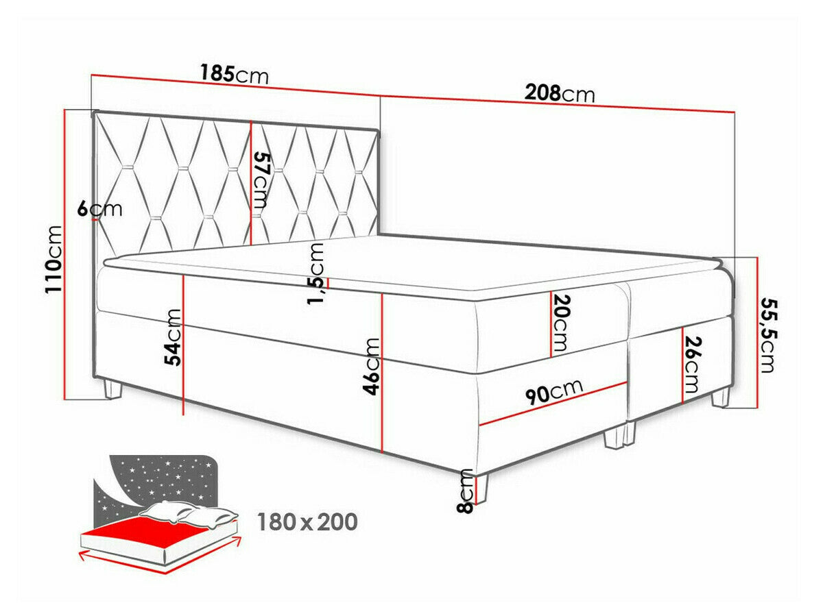 Cama continental 471325