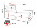 Cama continental Numerella