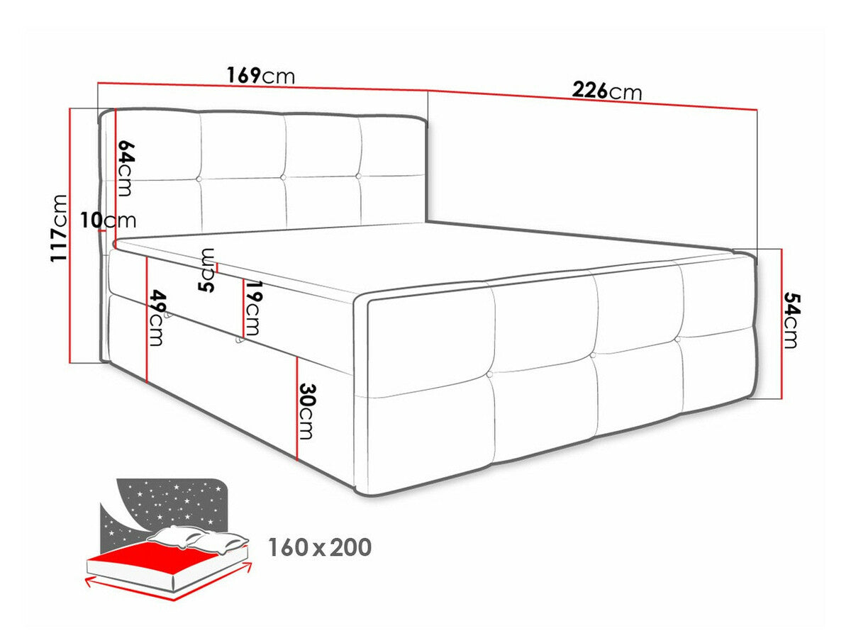 Cama continental 473260