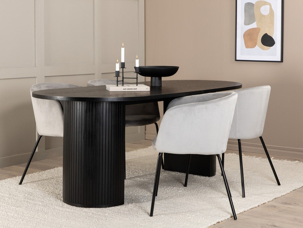 Conjunto de mesas y sillas para comedor 478312