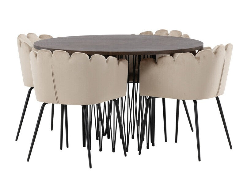 Conjunto de mesas y sillas para comedor 479041