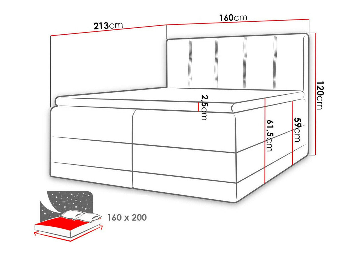 Cama continental 233823