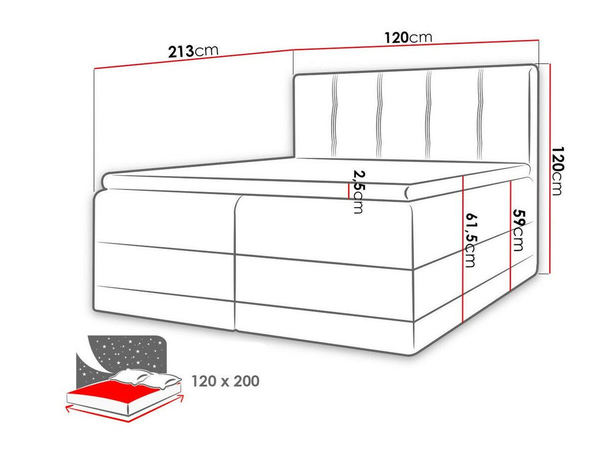 Cama continental 233823