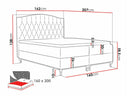 Cama continental Diligella