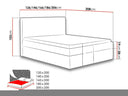 Cama continental Baltimore 126