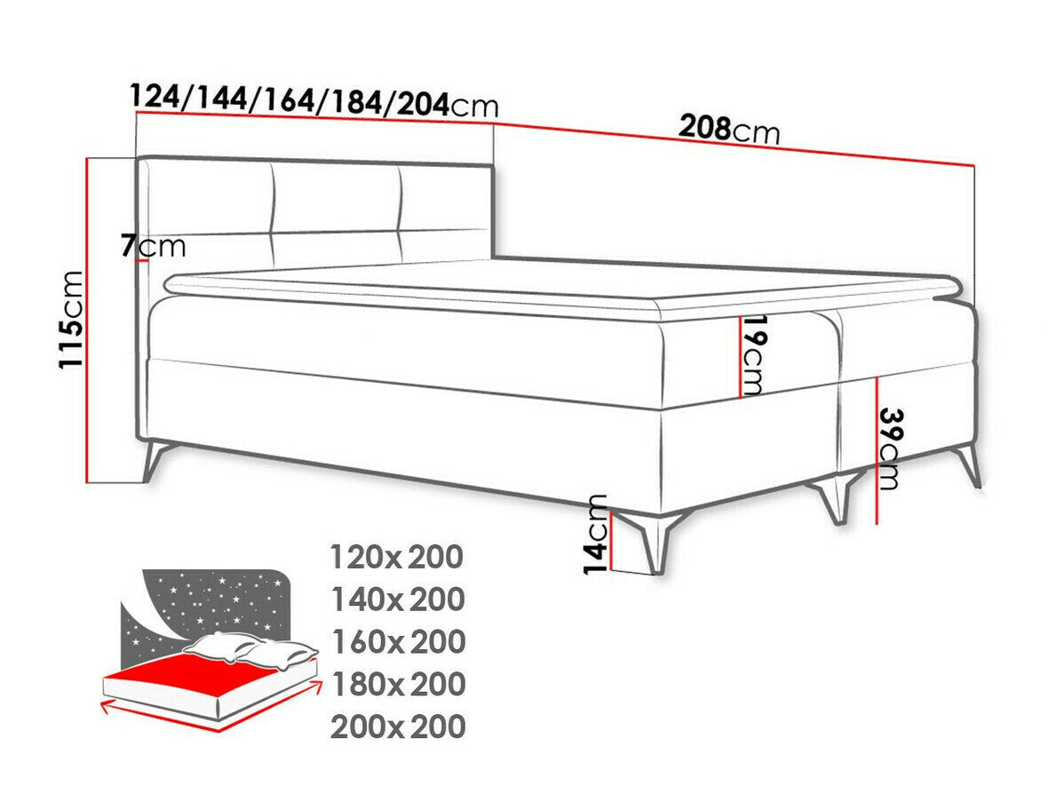 Cama continental 210906