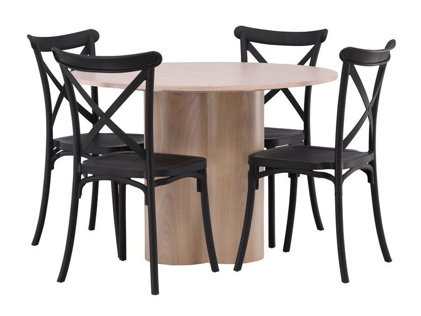 Conjunto de mesas y sillas para comedor 498265