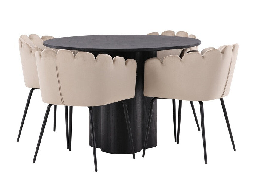 Conjunto de mesas y sillas para comedor 498288