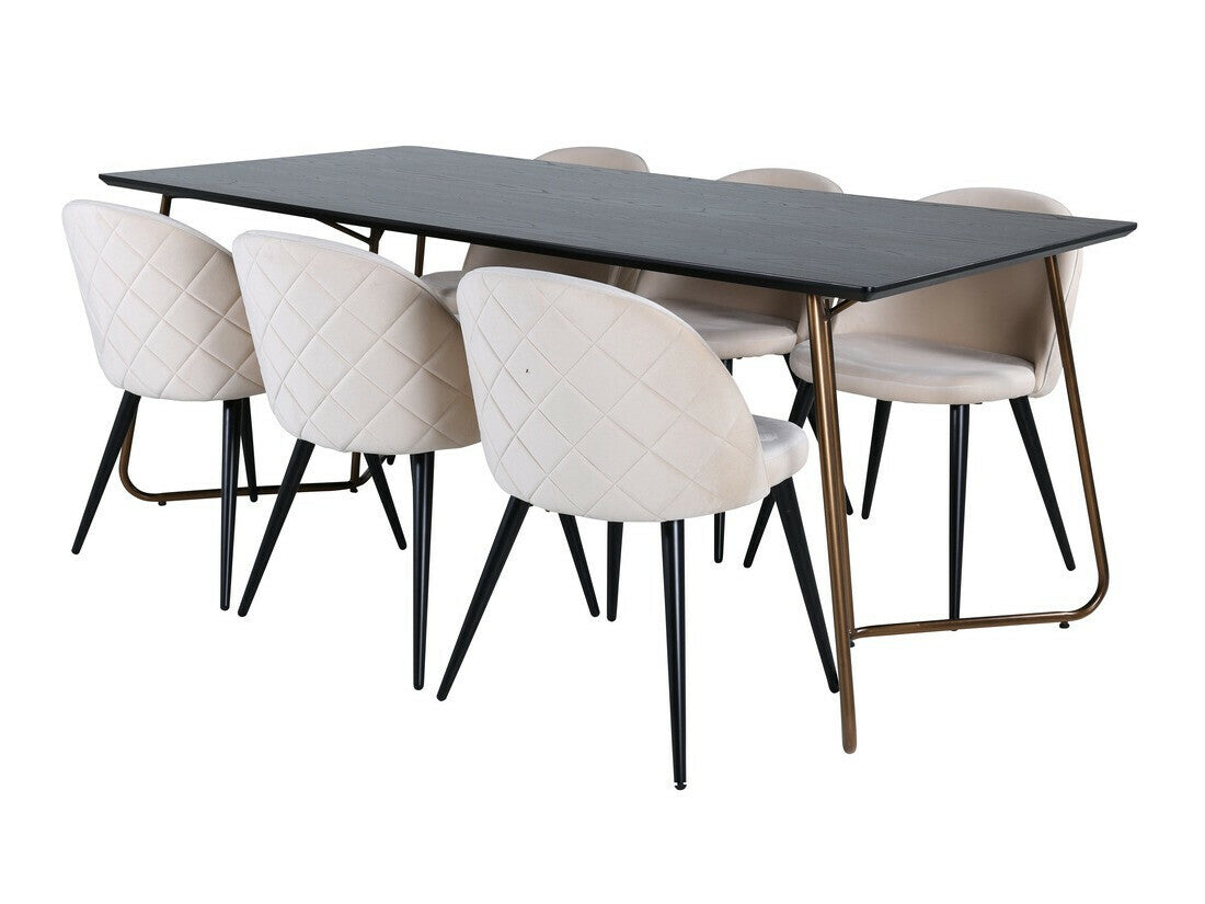 Conjunto de mesas y sillas para comedor 432508