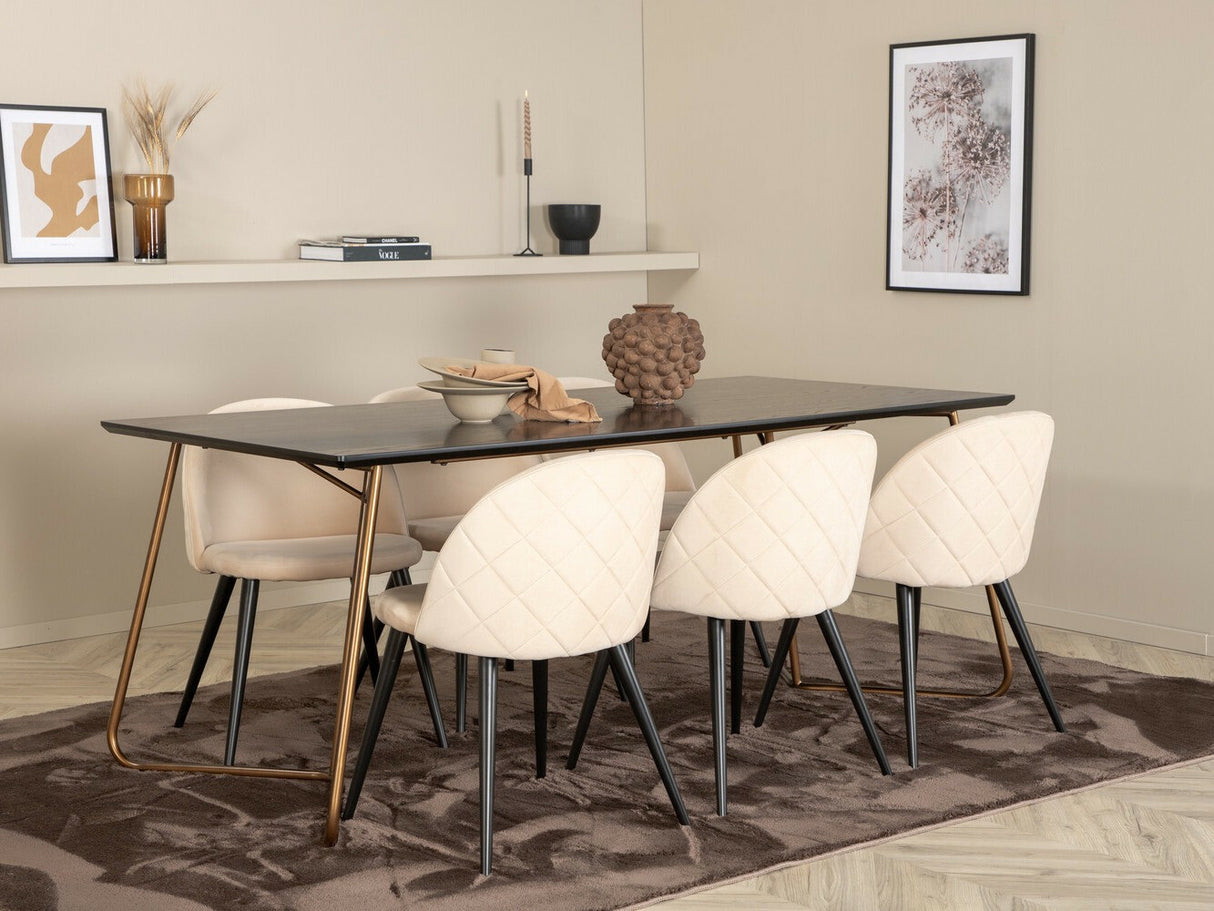 Conjunto de mesas y sillas para comedor 432508