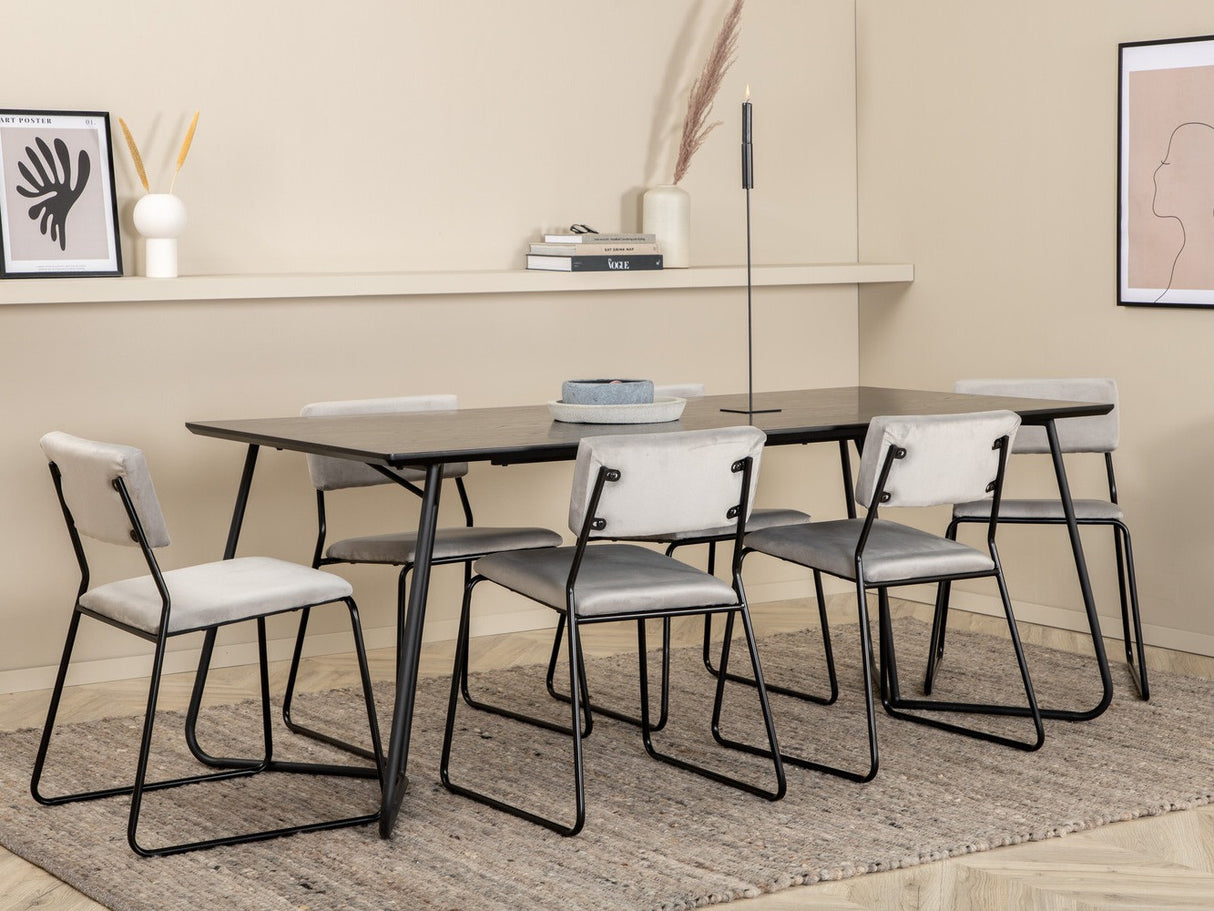 Conjunto de mesas y sillas para comedor 432383