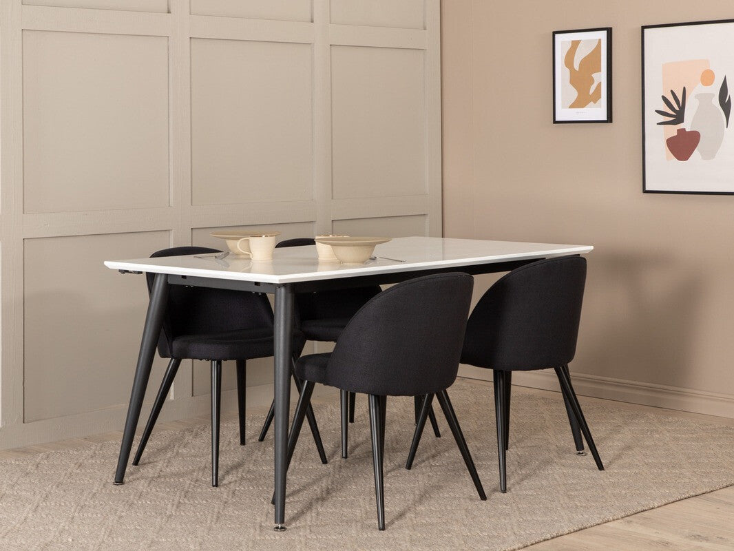 Conjunto de mesas y sillas para comedor 432516