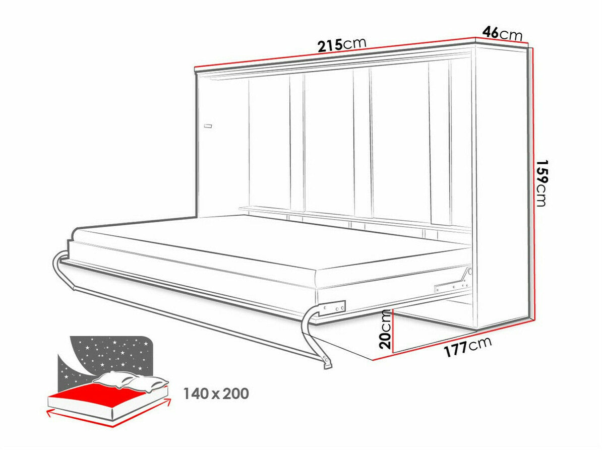 Cama plegable 483098