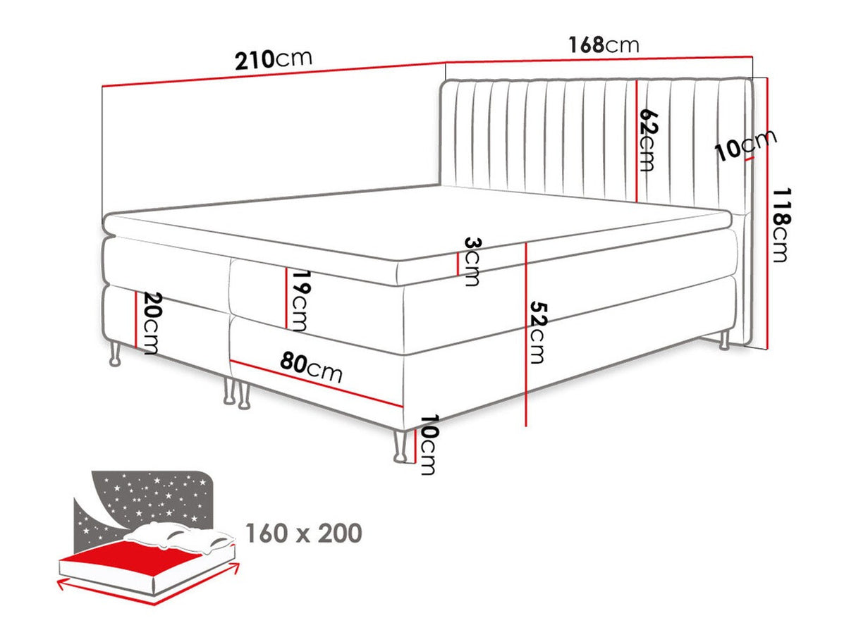 Cama continental 294981