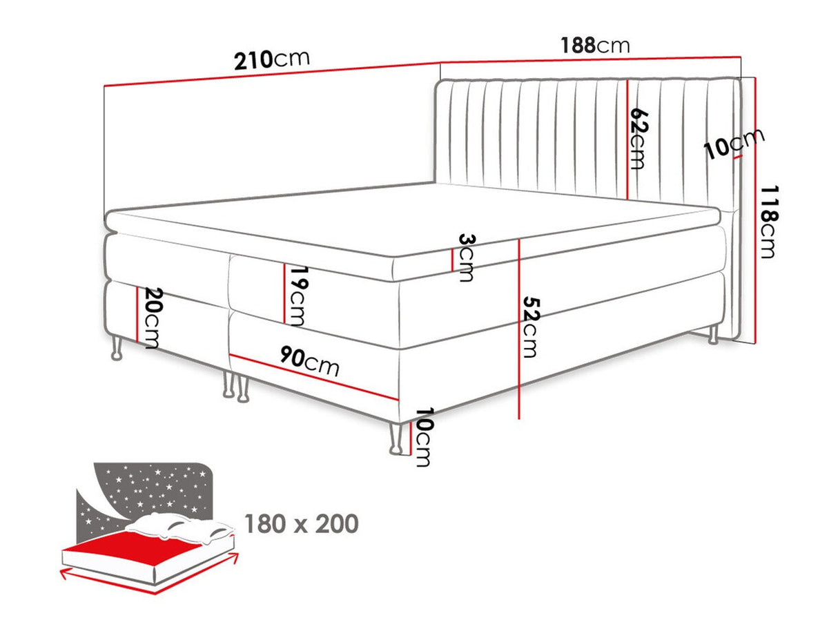 Cama continental 294981