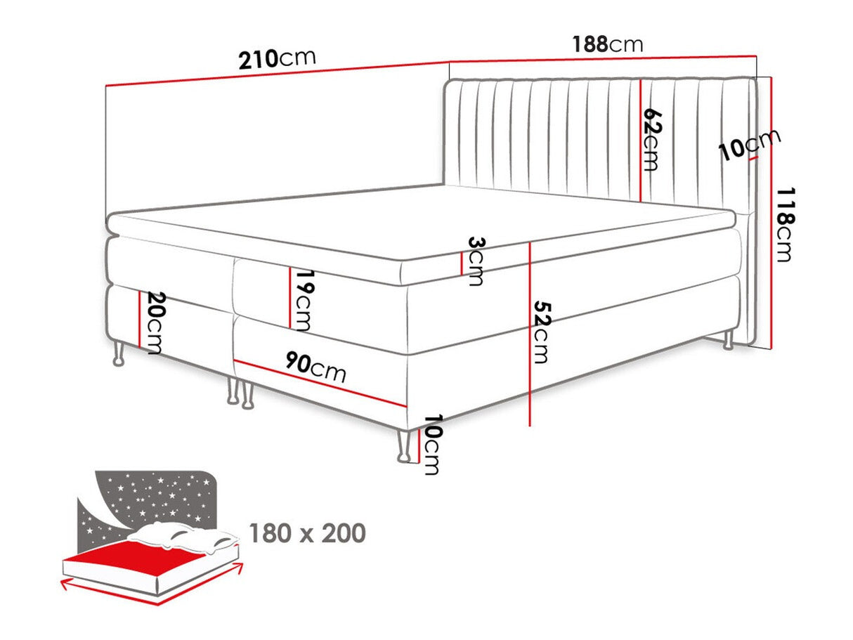 Cama continental 294981