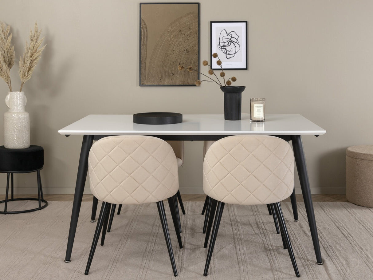 Conjunto de mesas y sillas para comedor 432535