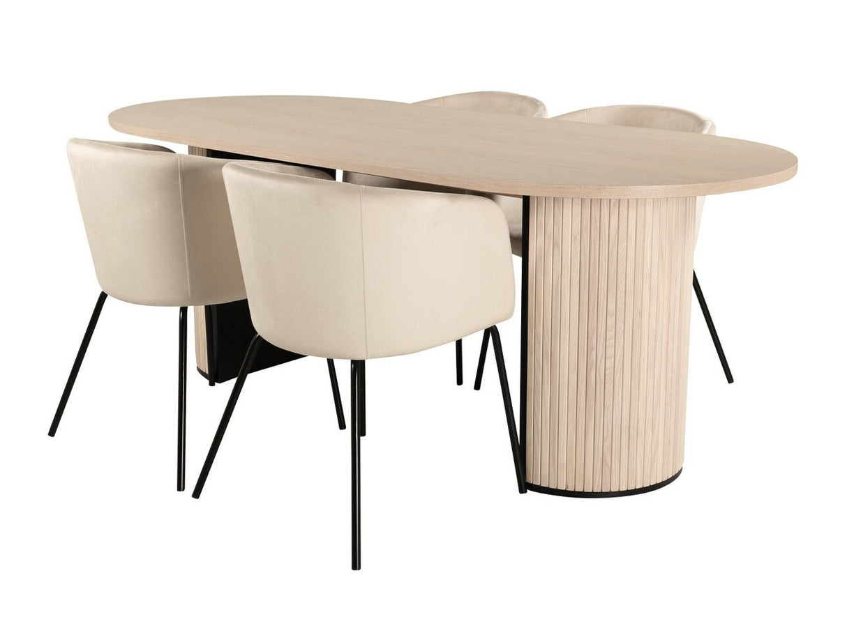 Conjunto de mesas y sillas para comedor 433470