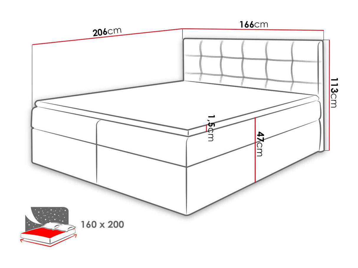 Cama continental 174147