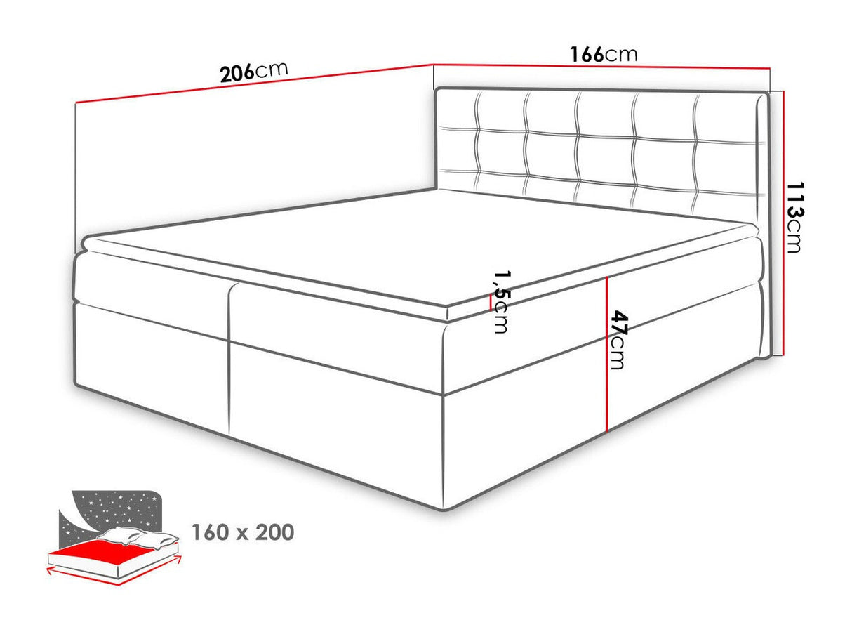 Cama continental 174147