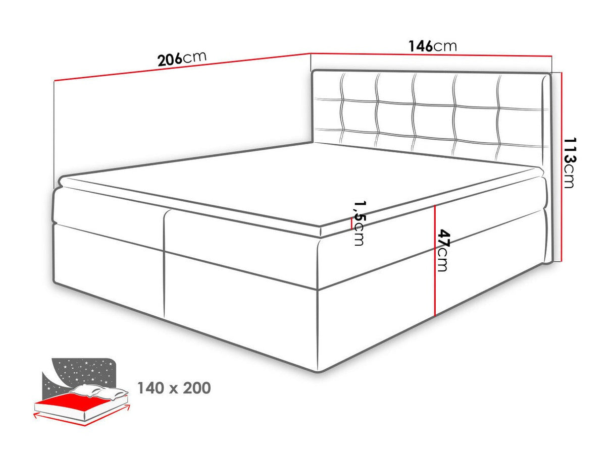 Cama continental 174147