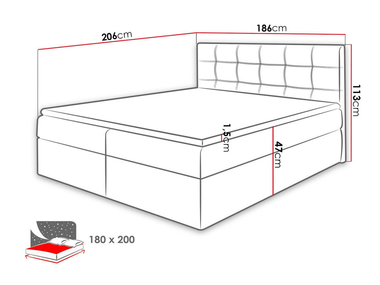 Cama continental 174147