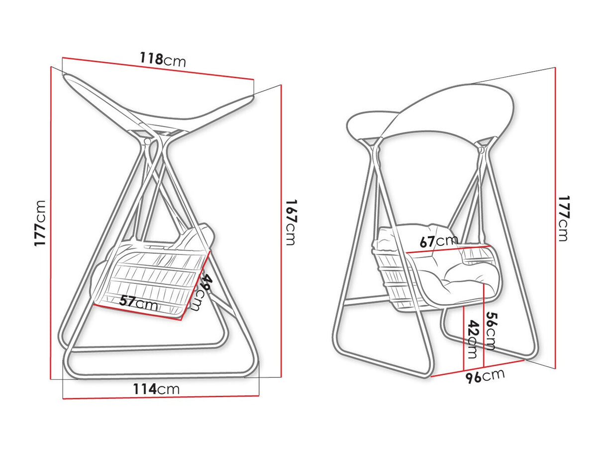 Silla colgante 491469