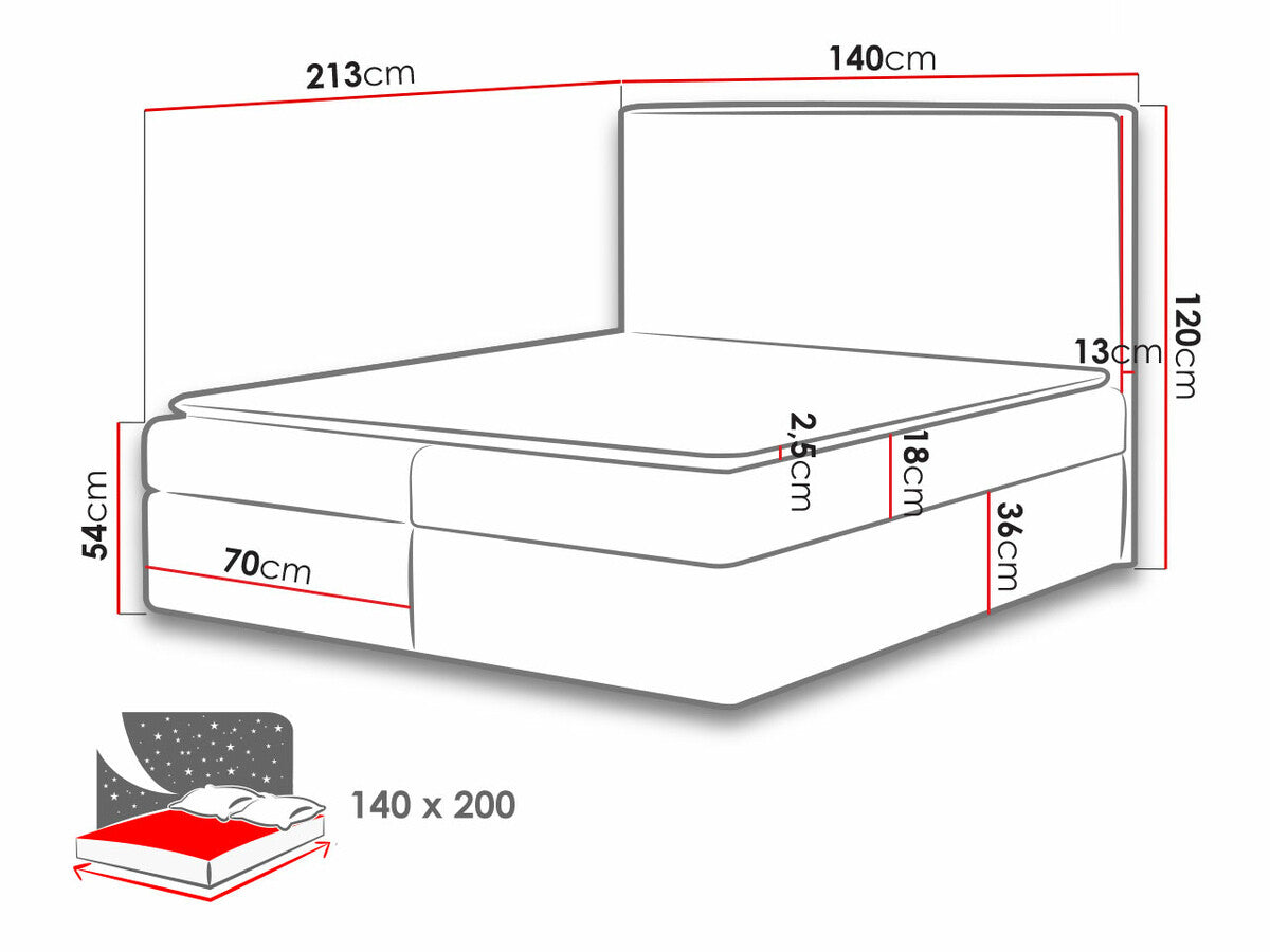 Cama continental 455867