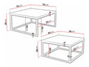 Conjunto mesa de centro Infula