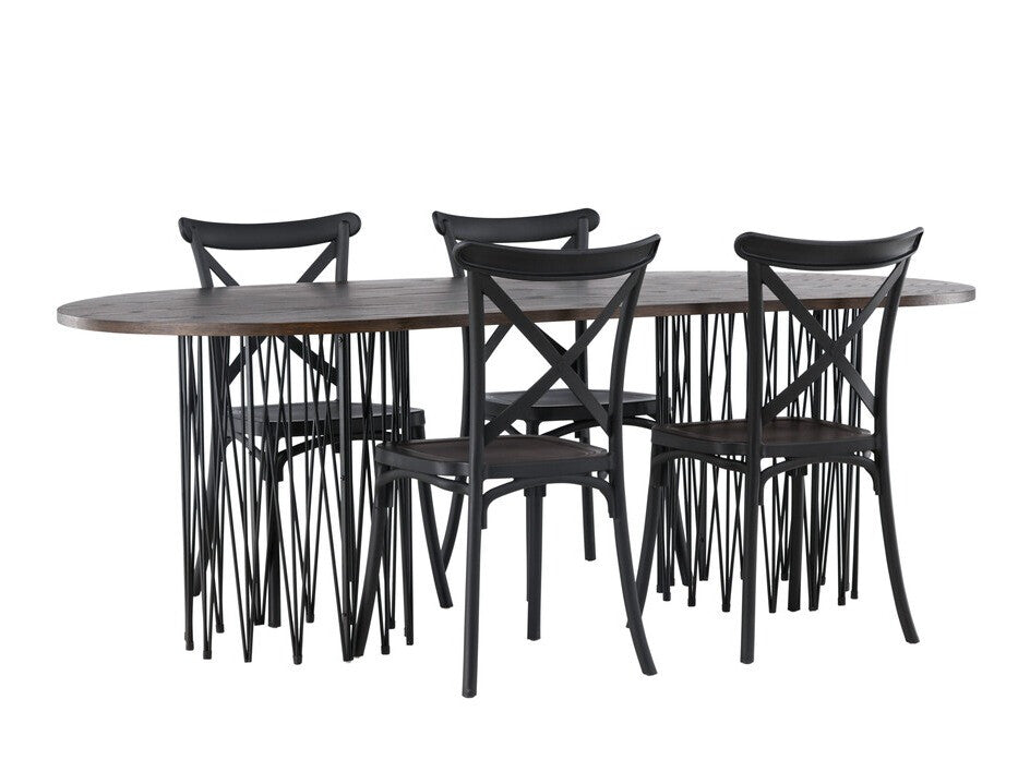 Conjunto de mesas y sillas para comedor 495799