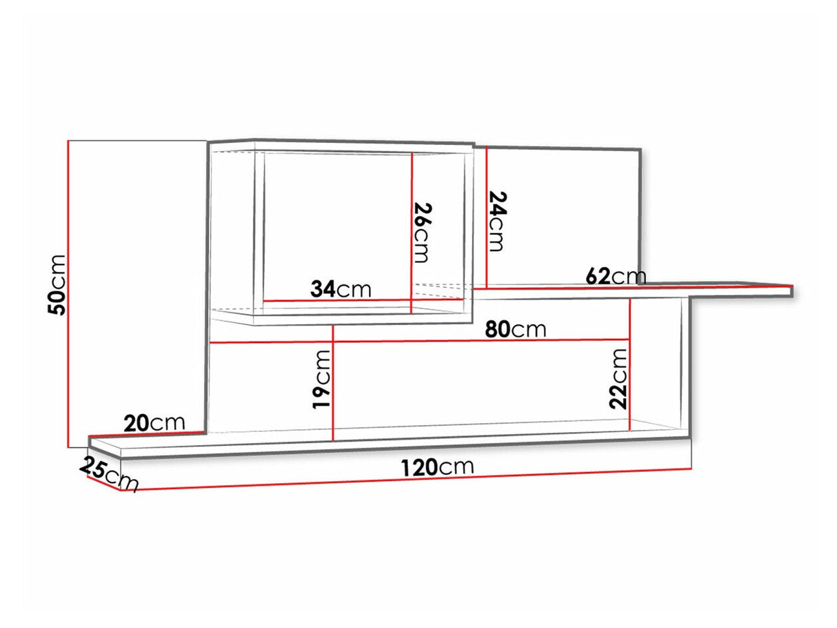 Estantería de pared 446001