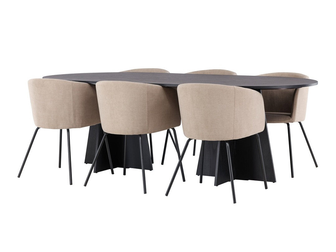 Conjunto de mesas y sillas para comedor 498662